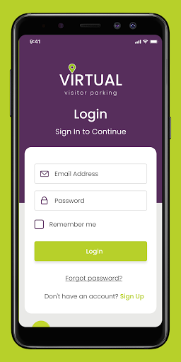 Android application VirtualVisitorPCM screenshort