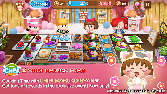 LINE CHEF A cute cooking game! 1