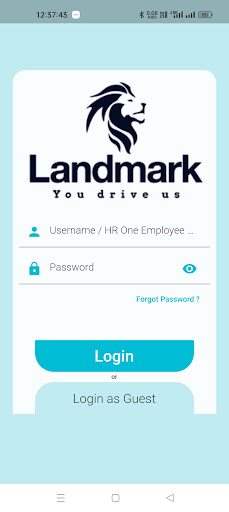 Android application One Landmark screenshort