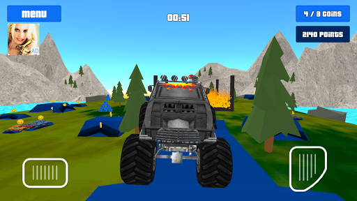 Baby Monster Truck Hot Racing Screen 2