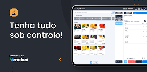 Android application Moloni POS screenshort