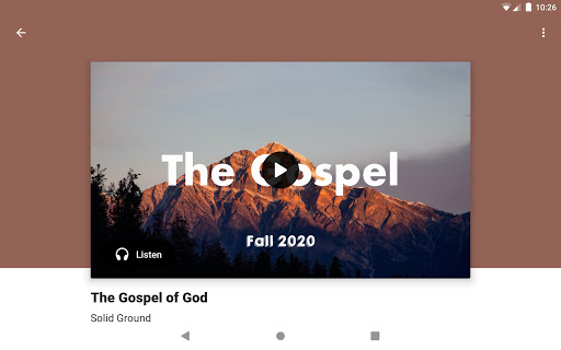 Screenshot of Christian Students on Campus