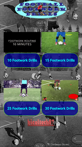 Android application Soccer Footwork Drills screenshort