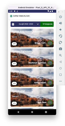 UMT App Screen 2