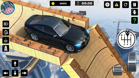 Car Games: GT Races Stunt Car