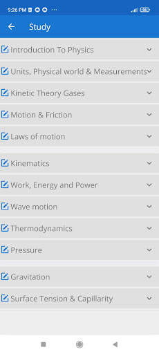 Physics Objective for NEET Screen 3