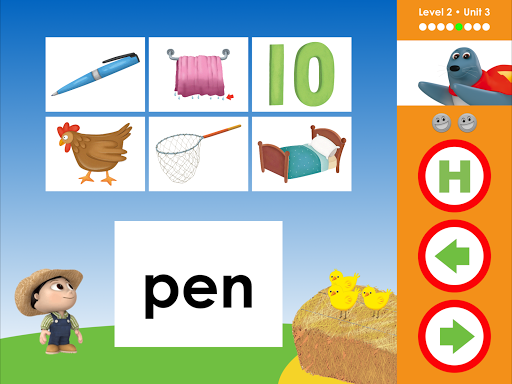 Screenshot of Oxford Phonics World: Personal