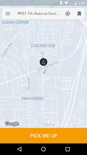 Android application Yellow Cab of Snohomish County screenshort