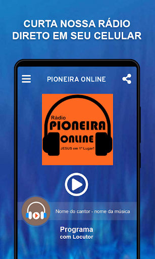 Android application Pioneira Online screenshort