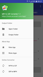 Screenshot 3 MP4 to GIF Converter android