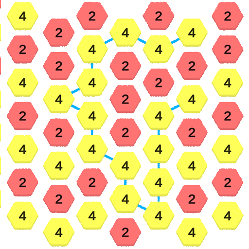 Num Hex: HexaMerge Puzzle Game  Icon