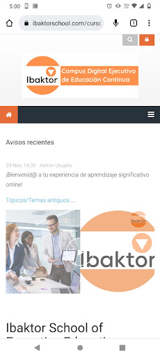Android application Ibaktor School screenshort