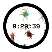 Bugs Watch Face - Invasion of insects on Wear OS