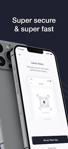 Lenco Mobile Token Screen 2