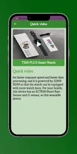 T100 PLUS Smart Watch Guide