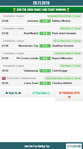 Android application Betting Tips screenshort