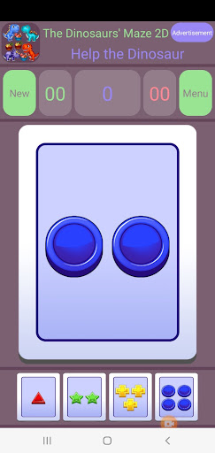 Android application Mind Adaptivity Test Cards screenshort