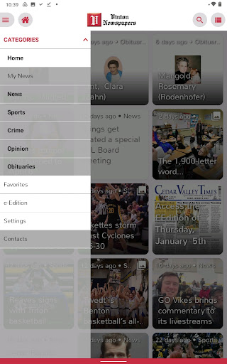 Vinton Newspapers