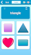 screenshot of Colors & Shapes Flashcards