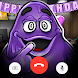 Evil Grimace Shake Video Call - Androidアプリ
