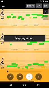 Note Recognition: Sheet Music Screenshot