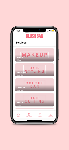 Blush Bar Screen 2
