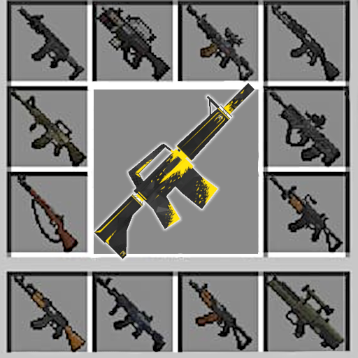 Gun mod for Minecraft: Weapons