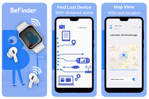 BeFinder - Find My Headphones  Screenshot 2 - AppWisp.com