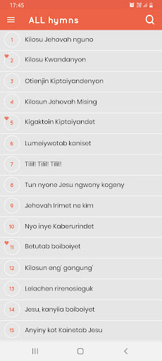 Android application Tienwogik ab Kalosunet screenshort