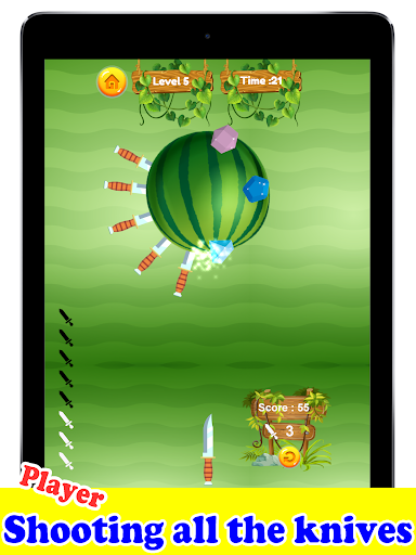 Knife Hit Fruits Screen 2