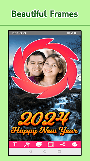 Newyear Picture Editor Screen 2