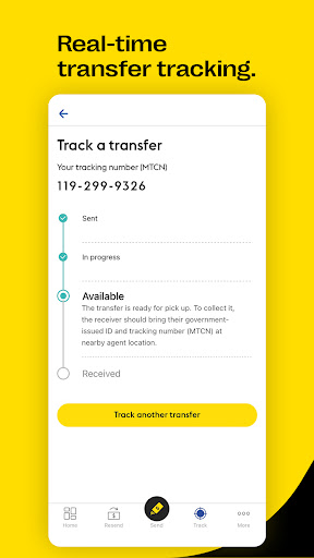 Western Union Send Money JO Screen 3