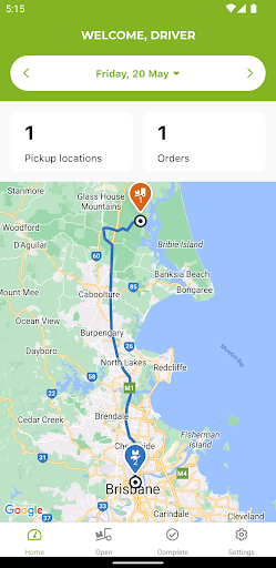 GoTurf Delivery App Screen 3
