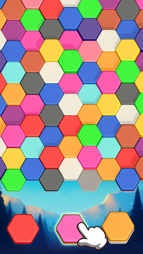 Android application Hexa Master 3D - Color Sort screenshort