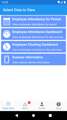 Android application EWS Mobile screenshort