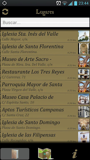 Android application Turismo Écija screenshort