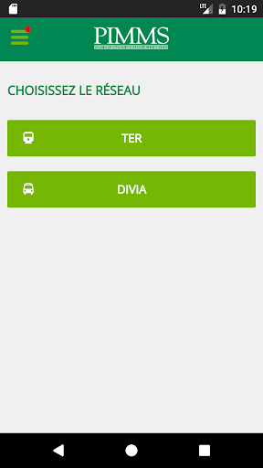 Android application Médiation Transport screenshort
