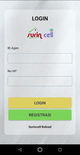 Surincell Reload  Aplikasi Agen Pulsa,  PPOB