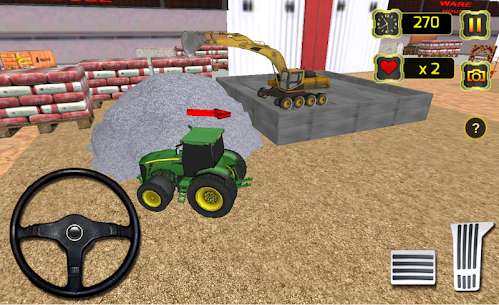 Concrete Excavator Tractor Sim For PC installation