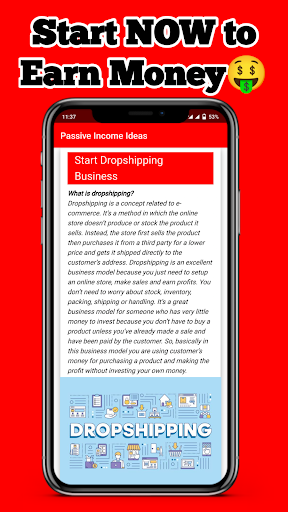 Passive Business Ideas Screen 2