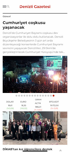 Android application Denizli Gazetesi screenshort