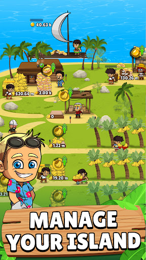 Android application Idle Paradise: Island Empire screenshort