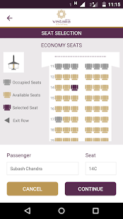 Vistara - India's Best Airline, Flight Bookings Screenshot