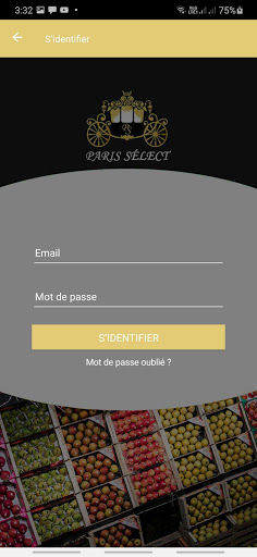 Android application Paris Select screenshort