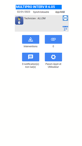 Android application MULTIPRO RABO screenshort