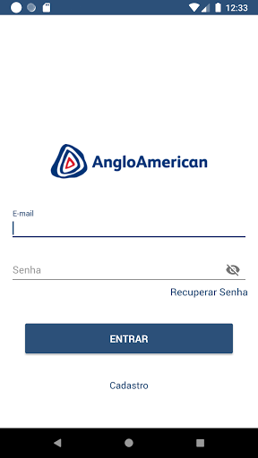 Android application Entrega Fácil - Anglo American screenshort