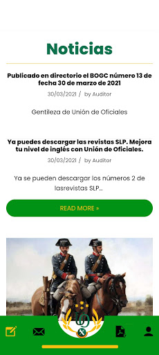 Android application Unión de Oficiales Guardia Civ screenshort