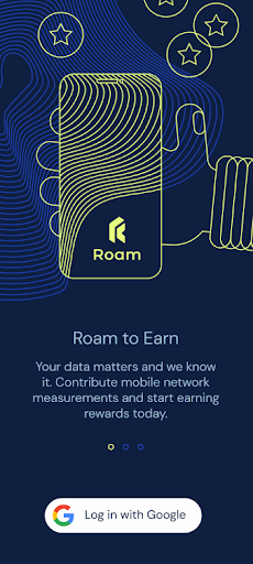 Android application RoamApp screenshort