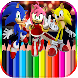 Coloring for Sonic game icon