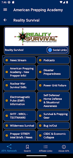 American Prepping Academy Screen 2
